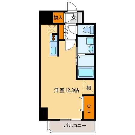 レベント岐阜の物件間取画像